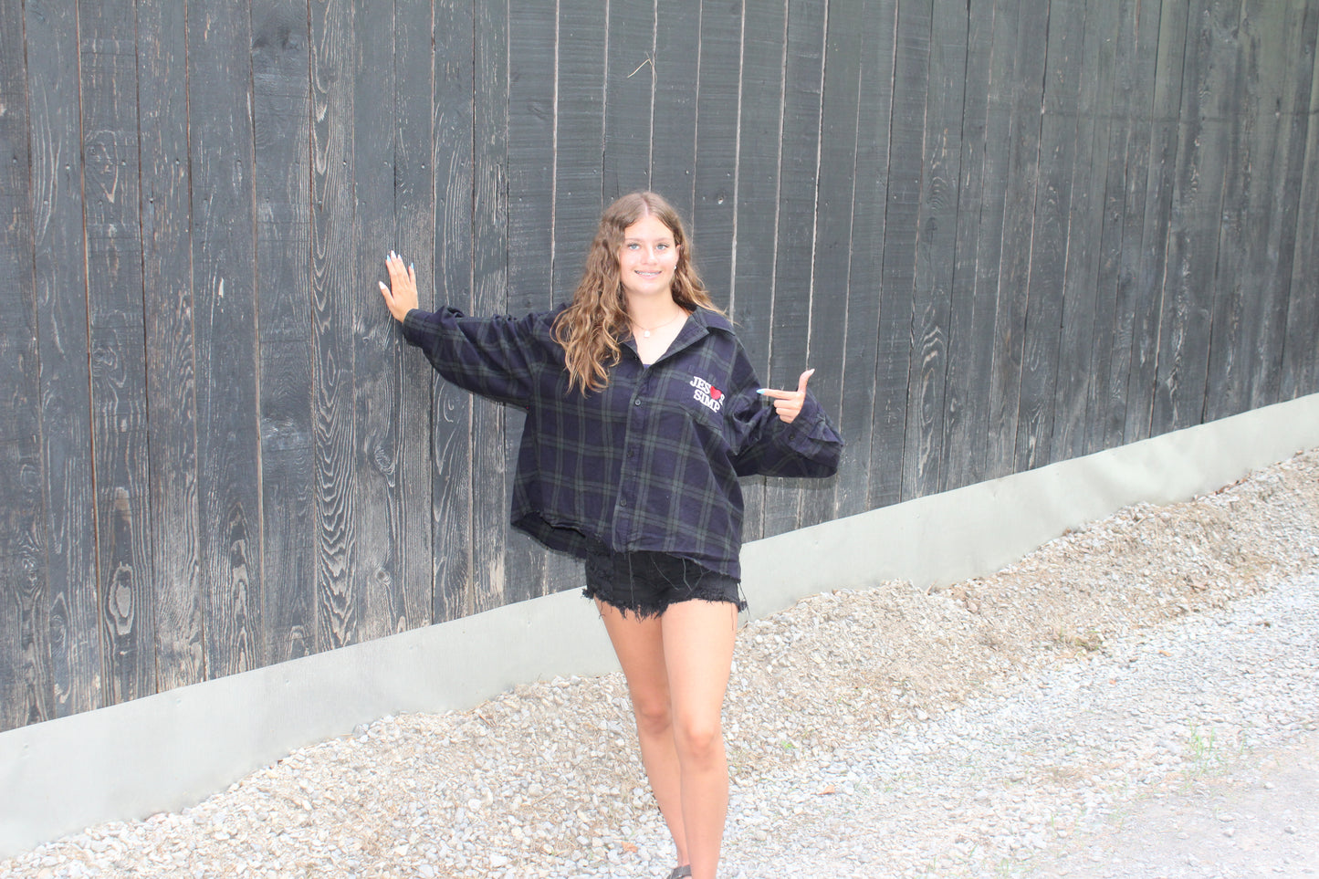 “I LOVE JESUS” FLANNEL